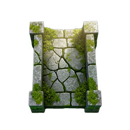 Bridge Stone (HD-2D) - 256x256 pixel art sprite