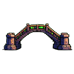 Bridge Stone - 256x256 pixel art sprite