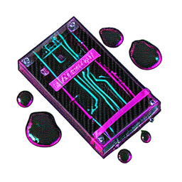 Bridge Wood (Cyberpunk) - 256x256 pixel art sprite