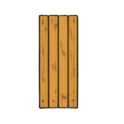 木板桥 — 256×256 像素游戏素材