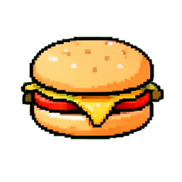 Bruschetta — sprite pixel art 256×256