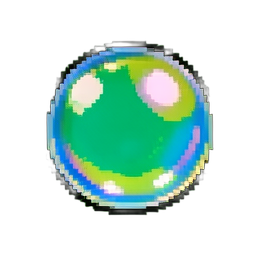 Bubble — 256×256 pixel art sprite