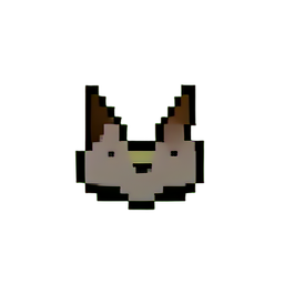 Icono de defensa de buff — sprite pixel art 256×256