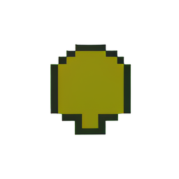 Icône de magie de buff — sprite pixel art 256×256