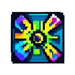 反射图标 — 256×256 像素游戏素材