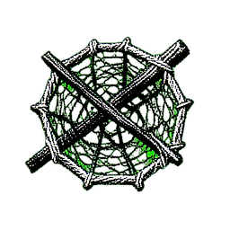 Bug Net (1-Bit) - 256x256 pixel art sprite