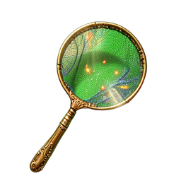 Bug Net (HD-2D) - 256x256 pixel art sprite