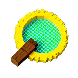 Rede de insetos (Voxel) — sprite pixel art 256×256