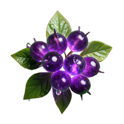 Bush Berry (HD-2D) - 256x256 pixel art sprite