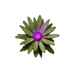 Bush Flower (Atmospheric) - 256x256 pixel art sprite