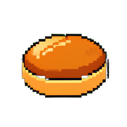 Pollo a la mantequilla — sprite pixel art 256×256
