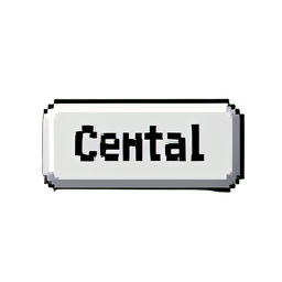 Cancelar X — sprite pixel art 256×256