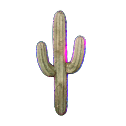 Cactus Alto (Atmospheric) — sprite pixel art 256×256