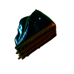 Cake Slice (Cinematic) - 256x256 pixel art sprite