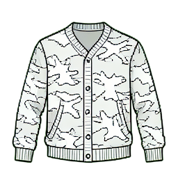 Tarn-Cardigan — 256×256 Pixel-Art-Sprite
