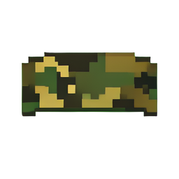 Camo Headband — 256×256 pixel art sprite