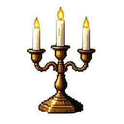 Candelabra - 256x256 pixel art sprite