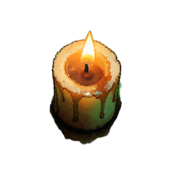 Candle (Atmospheric) - 256x256 pixel art sprite