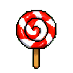 Candy (16-Bit) - 256x256 pixel art sprite
