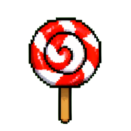 Candy (16-Bit) — 256×256 pixel art sprite