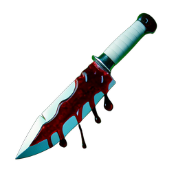 Candy Cane Sword (Cinematic) - 256x256 pixel art sprite