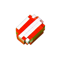 Candy (Voxel) - 256x256 pixel art sprite