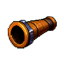 Kanone — 256×256 Pixel-Art-Sprite