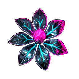 Carnivorous Plant (Cyberpunk) - 256x256 pixel art sprite