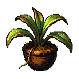 Carnivorous Plant - 256x256 pixel art sprite