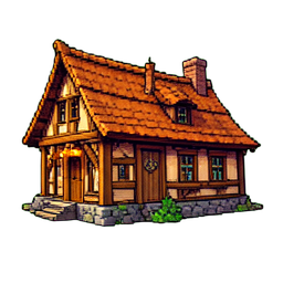 Carpenter Workshop — 256×256 pixel art sprite