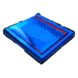 Tapis Bleu — sprite pixel art 256×256