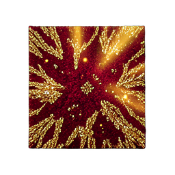 Carpet Gold (HD-2D) - 256x256 pixel art sprite