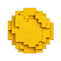 金色地毯 (体素) — 256×256 像素游戏素材