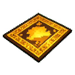 Carpet Gold - 256x256 pixel art sprite