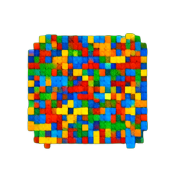 Motif de tapis (Voxel) — sprite pixel art 256×256