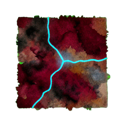 Carpete vermelho (Atmosférico) — sprite pixel art 256×256