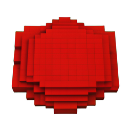 红色地毯 (体素) — 256×256 像素游戏素材