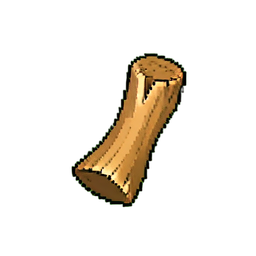 Colmillo de Ballena Tallado (Cinemático) — sprite pixel art 256×256