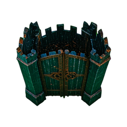 Puerta del Castillo (Cinemático) — sprite pixel art 256×256