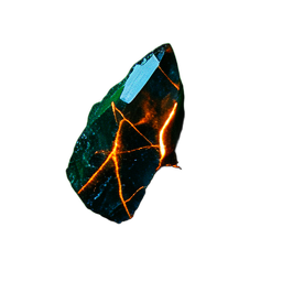 Cave Crystal (Cinematic) - 256x256 pixel art sprite