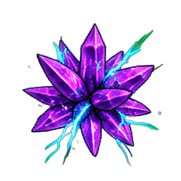 Cave Crystal (VFX) - 256x256 pixel art sprite