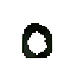 Cave Entrance (Low-Res) - 256x256 pixel art sprite