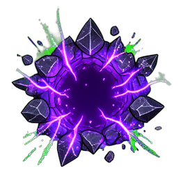 Entrada de Cueva (VFX) — sprite pixel art 256×256