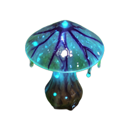 Cogumelo da Caverna (HD-2D) — sprite pixel art 256×256