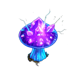 Cave Mushroom (VFX) - 256x256 pixel art sprite