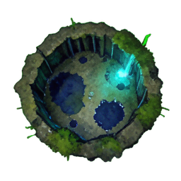 Cave Wet (Atmospheric) - 256x256 pixel art sprite