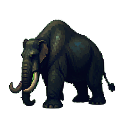 Mamut Celestial — sprite pixel art 256×256
