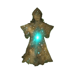 Celestial Priestess (Atmospheric) - 256x256 pixel art sprite