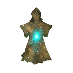 Sacerdotisa Celestial (Atmósfera) — sprite pixel art 256×256