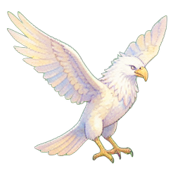 Cóndor celestial — sprite pixel art 256×256